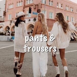 Women's Pants & Trousers
